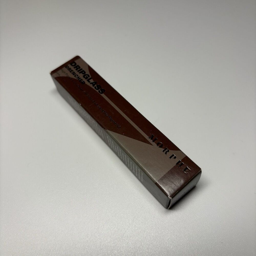 Morphe Dripglass Drenched High Pigment Lip Gloss - "COCOA MELT" - New In Box